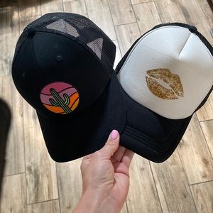 Cute trucker hats!